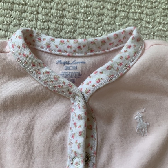 Ralph Lauren floral trimmed coverall size 3 m - Picture 4 of 7